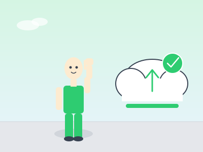 Upload Finished Cloud